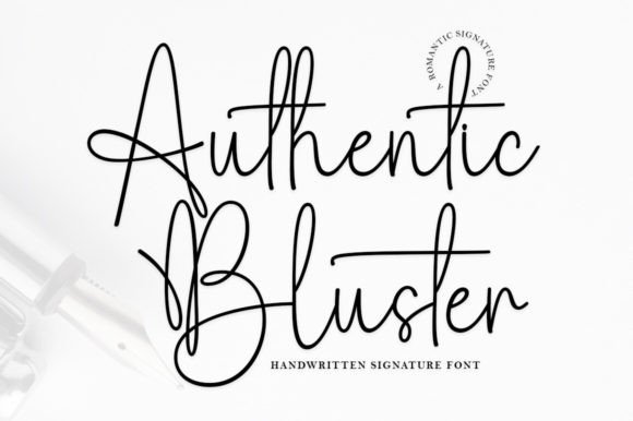 Authentic Bluster Font for Editorial Design