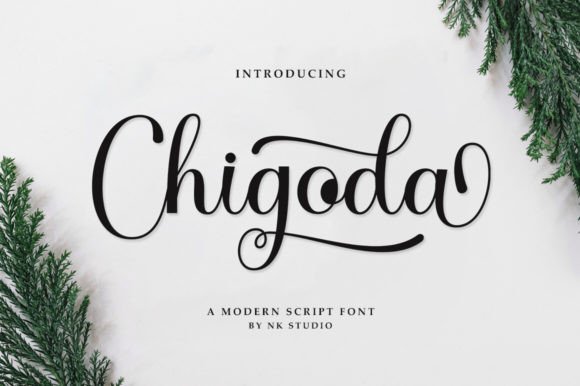Chigoda Font for Creative Projects