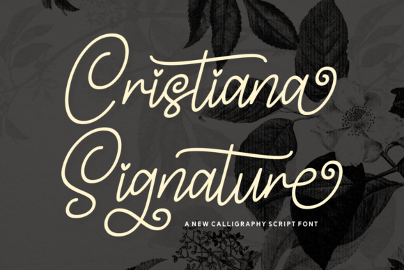 Cristiana Signature Font Review