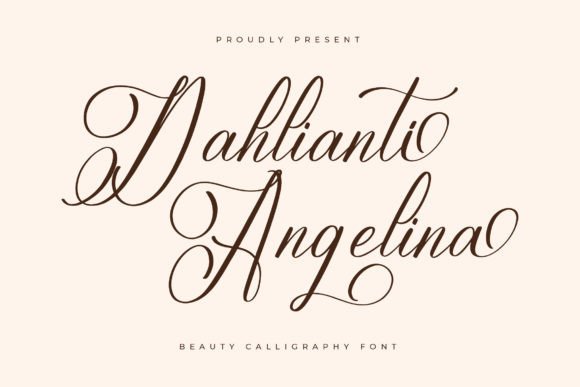 Dahlianti Angelina Font Review