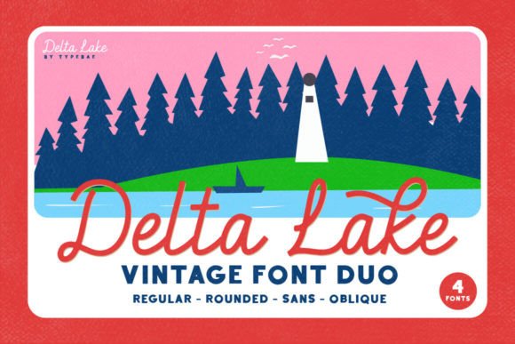Delta Lake Font: A Handwritten Script for Editorial Elegance