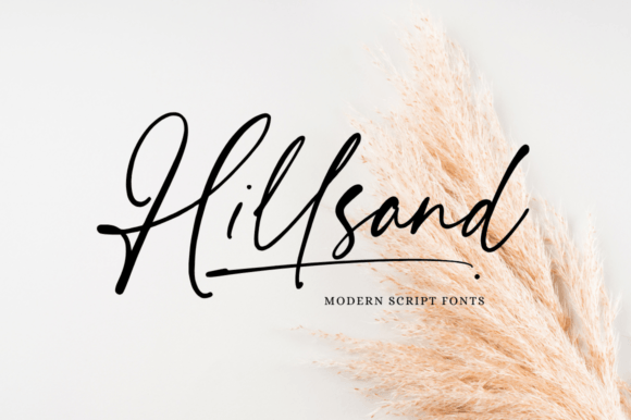 Hillsand: A Script Font for Elegant Design