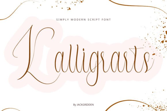 Kalligrarts: A Font for Elegant Branding