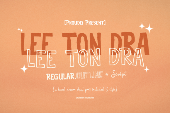 Lee Ton Dra Font Review