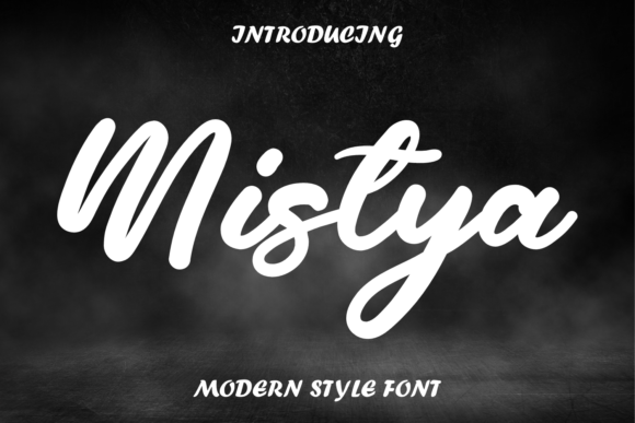 Mistya Font: Elegant Script for Editorial Design