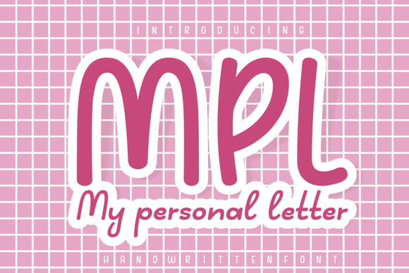 My Personal Letter Font Review
