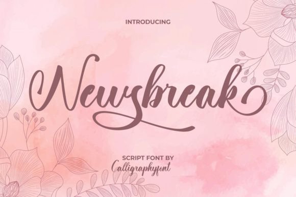 Newsbreak Font for Bold Branding