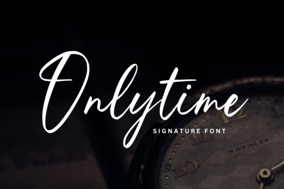 Onlytime Font for Elegant Branding