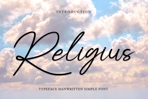 Religius: A Magical Script Font