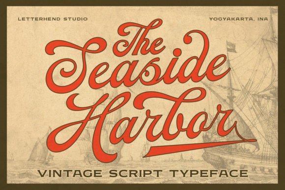 Seaside Harbor Font for Creative Projects