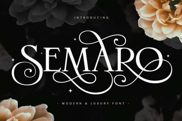 Semaro: A Script Font for Elegant Design